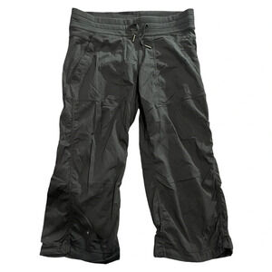 Lululemon Dance Studio Crop Pants Black Drawstring Women's Size 6‎